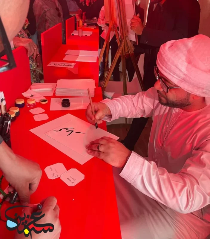 خطاط في دبي