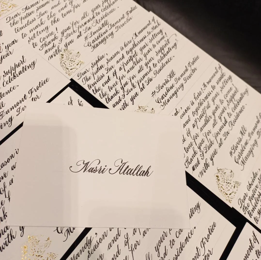 Wedding Calligraphy 