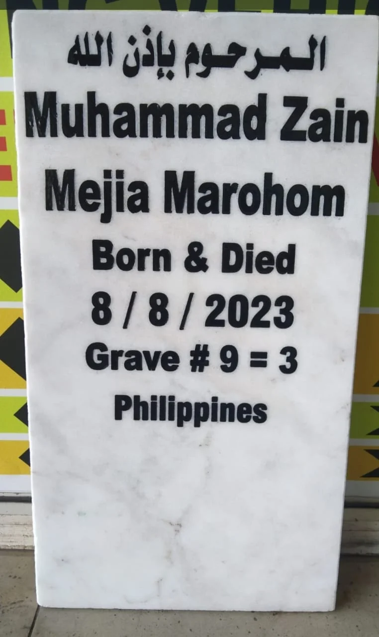 Grave Marble Engraving